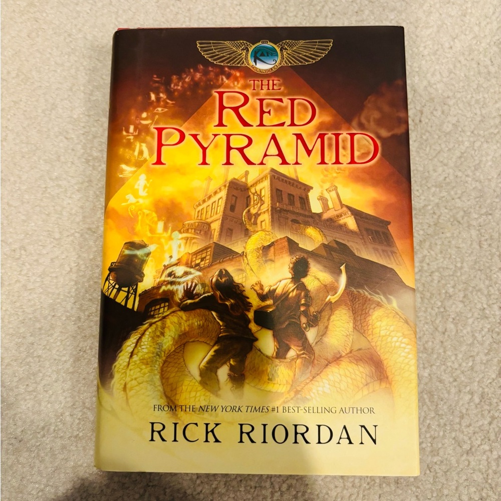 BOOK, The Red Pyramid by Rick Riordan